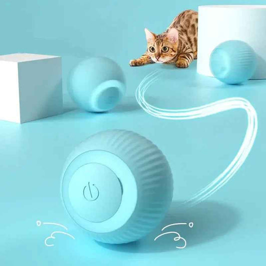 Palla Rotante Interattiva per Gatti – Divertimento Automatico a 360°! 🐱✨ - bau boutique