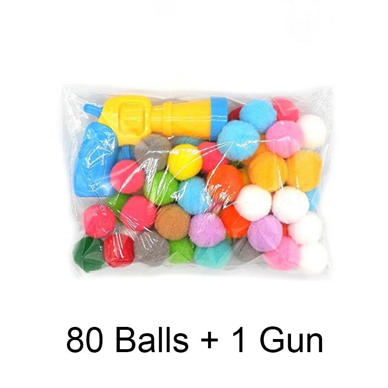 Pistola Spara Palle Morbide per Gatti – Gioco Silenzioso & Antistress - bau boutique