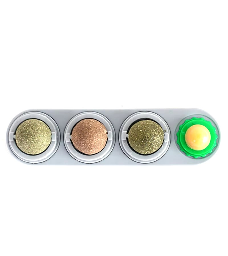 🌿 Silvervine & Catnip Dental Balls – Gioco e Salute per Gatti Felici! 😻 - bau boutique