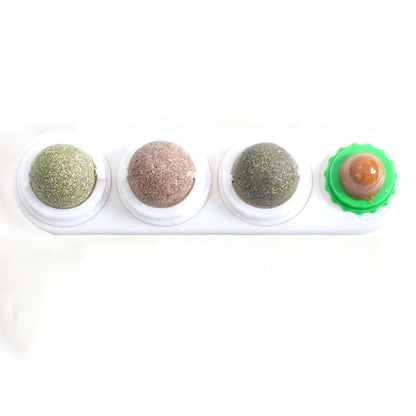 🌿 Silvervine & Catnip Dental Balls – Gioco e Salute per Gatti Felici! 😻 - bau boutique