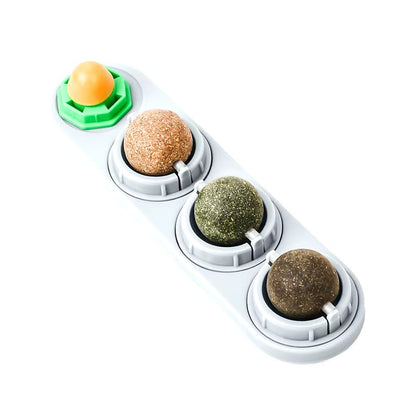 🌿 Silvervine & Catnip Dental Balls – Gioco e Salute per Gatti Felici! 😻 - bau boutique