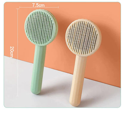 🐶🐱 Slicker Brush Autopulente – La Spazzola Perfetta per la Toelettatura di Gatti e Cani! - bau boutique