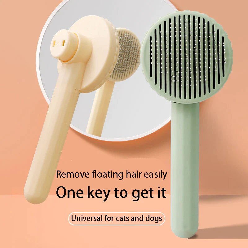 🐶🐱 Slicker Brush Autopulente – La Spazzola Perfetta per la Toelettatura di Gatti e Cani! - bau boutique