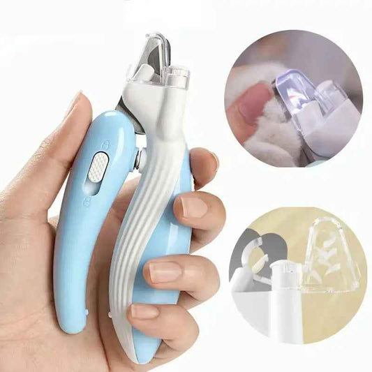 Tagliaunghie Professionale con LED – Cura Sicura e Precisa per il Tuo Pet! ✂️🐾 - bau boutique