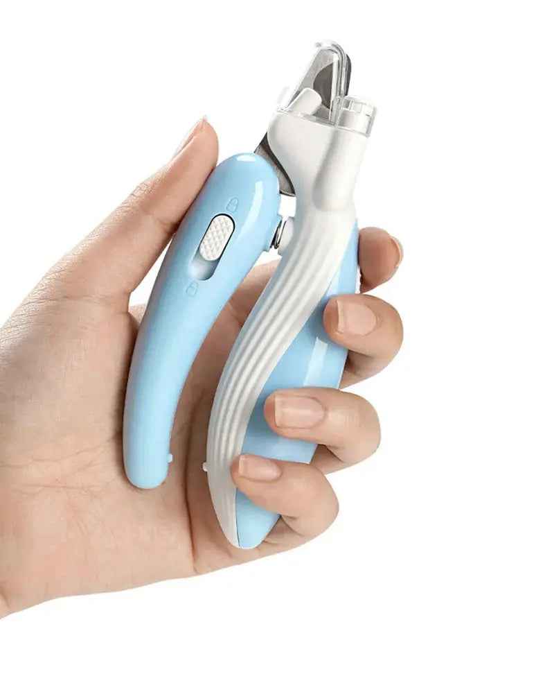 Tagliaunghie Professionale con LED – Cura Sicura e Precisa per il Tuo Pet! ✂️🐾 - bau boutique