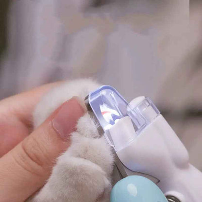 Tagliaunghie Professionale con LED – Cura Sicura e Precisa per il Tuo Pet! ✂️🐾 - bau boutique