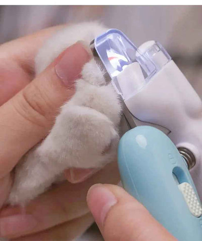 Tagliaunghie Professionale con LED – Cura Sicura e Precisa per il Tuo Pet! ✂️🐾 - bau boutique