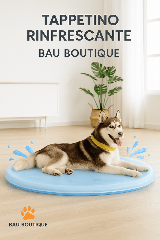 🐶❄️ Tappetino Rinfrescante Luxury per Cani – Comfort Estivo di Alta Classe - bau boutique