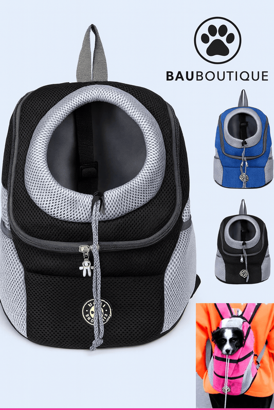 "Zampack in Spalla con Fido: Zaino da Passeggio per Pet Esploratori!" - bau boutique